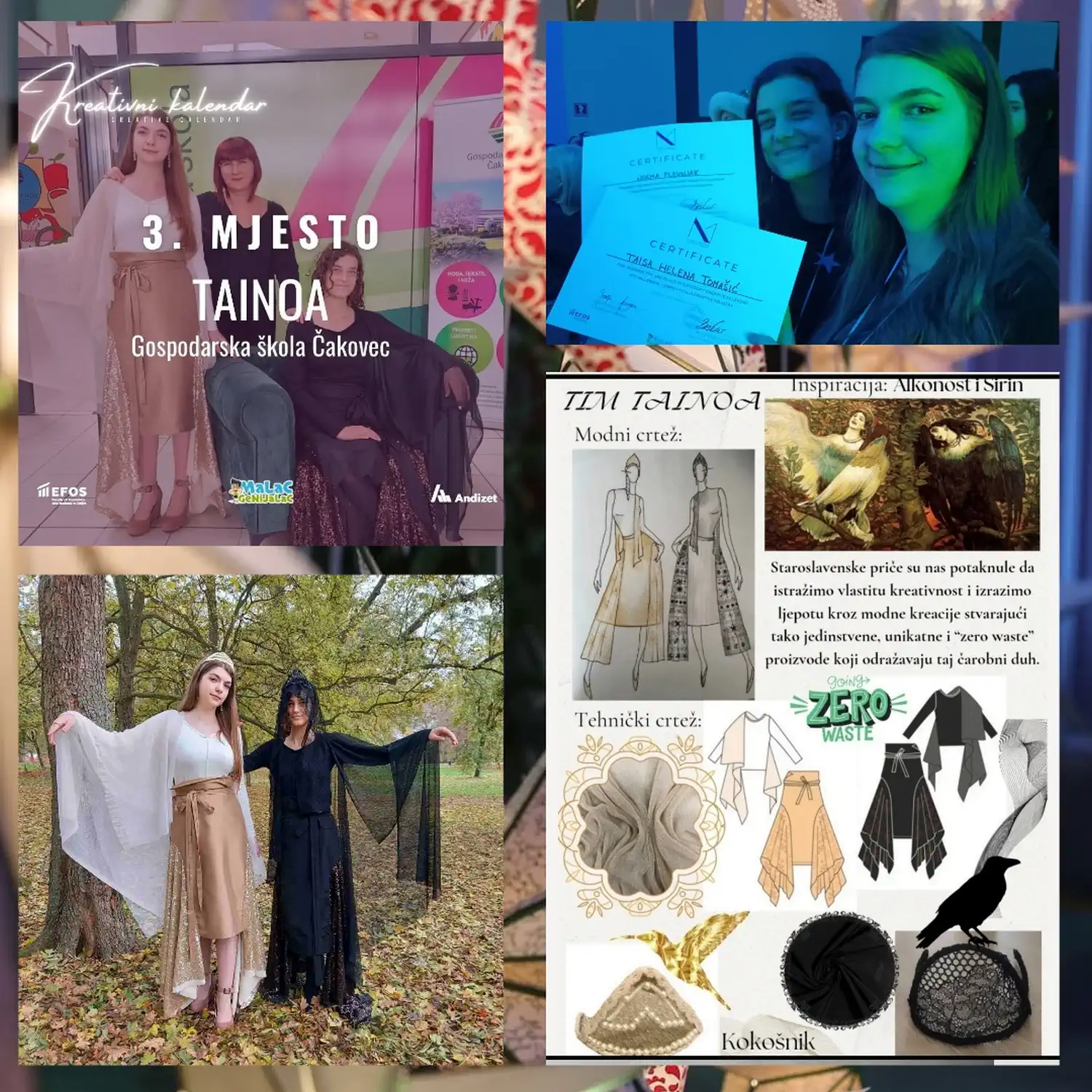 Učenice Gospodarske škole Čakovec osvojile drugo i treće mjesto na Milenijskom natjecanju (1) Učenice Gospodarske škole Čakovec osvojile drugo i treće mjesto na Milenijskom natjecanju (1)