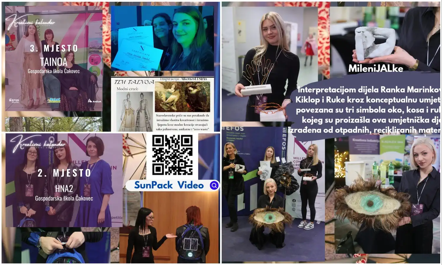 Učenice Gospodarske škole Čakovec osvojile drugo i treće mjesto na Milenijskom natjecanju (4) Učenice Gospodarske škole Čakovec osvojile drugo i treće mjesto na Milenijskom natjecanju (4)