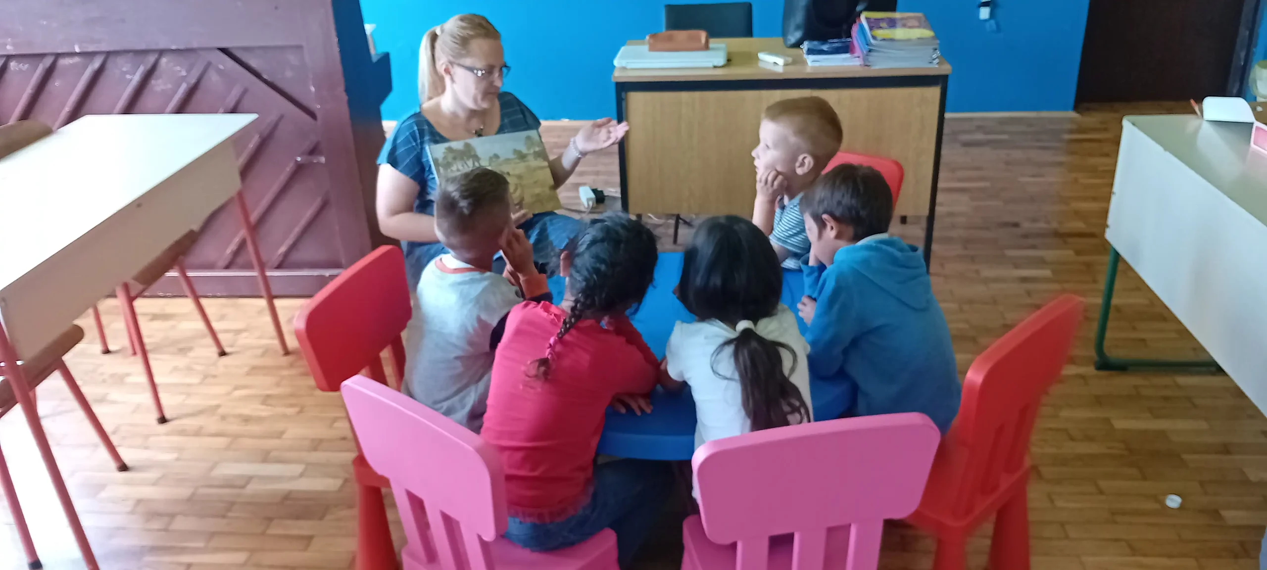 Učenici OŠ Domašinec pripovijedaju vrtićarcima (5) Učenici OŠ Domašinec pripovijedaju vrtićarcima (5)