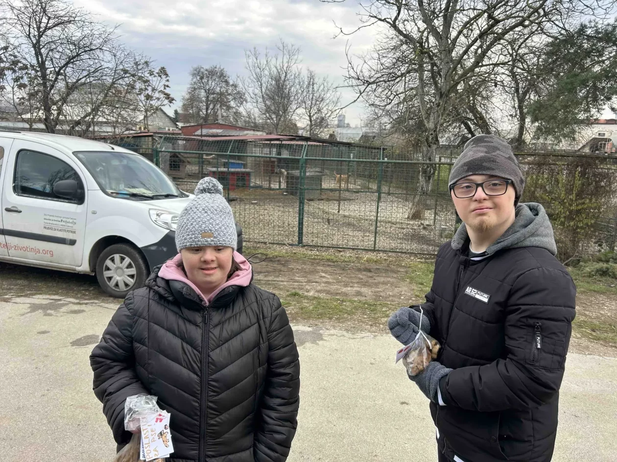 Udruga za sindrom down Međimurske županije Azil posjet (3) Udruga za sindrom down Međimurske županije Azil posjet (3)