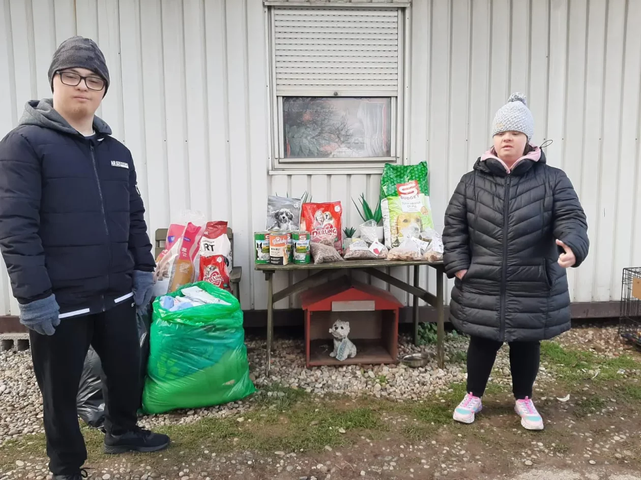 Udruga za sindrom down Međimurske županije Azil posjet (7) Udruga za sindrom down Međimurske županije Azil posjet (7)