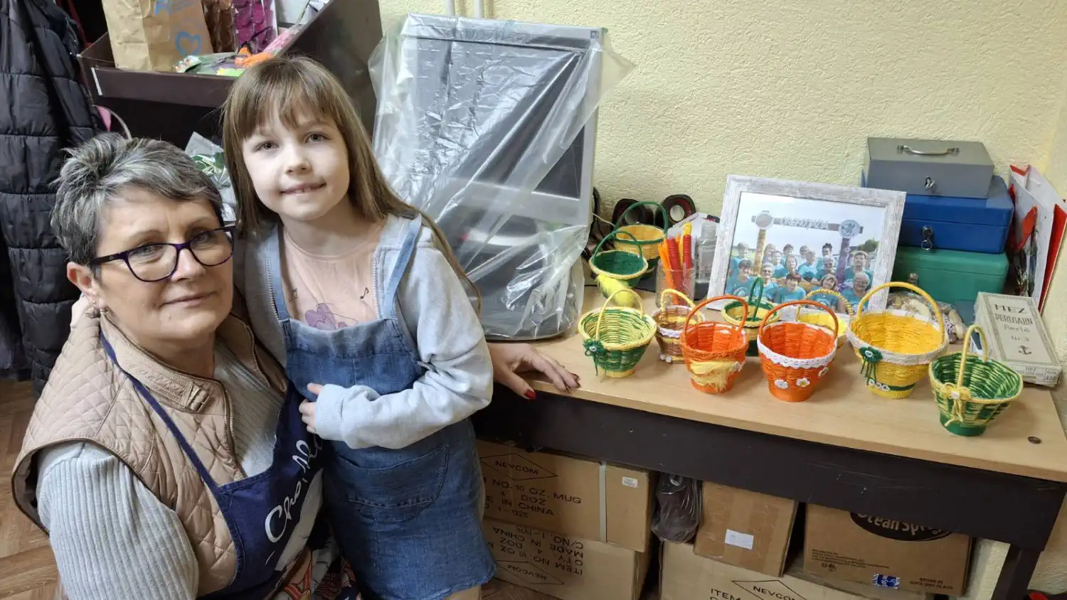 Udruga žena Brest, Podbrest, Marija i Melani Požgaj (1)