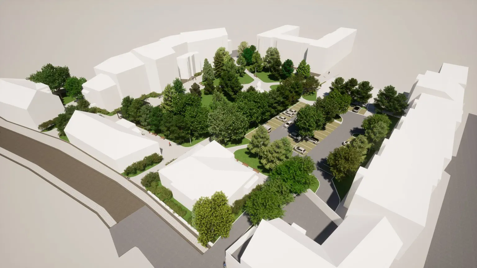 Uređenje parka Starački dom za starije i nemoćne Čakovec (1)