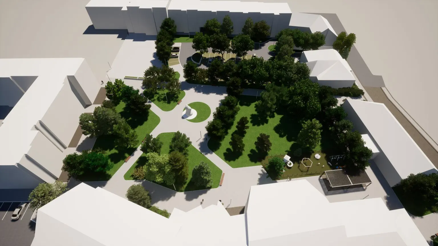 Uređenje parka Starački dom za starije i nemoćne Čakovec (2)