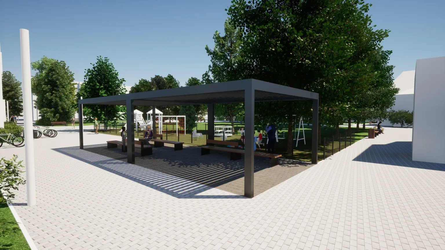 Uređenje parka Starački dom za starije i nemoćne Čakovec (7)