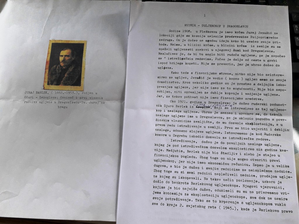 VAŽNA EPOHA Rudarska baština Dragoslavca koja je oblikovala kraj i ljude (6) VAŽNA EPOHA Rudarska baština Dragoslavca koja je oblikovala kraj i ljude (6)