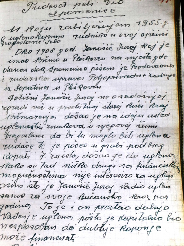 VAŽNA EPOHA Rudarska baština Dragoslavca koja je oblikovala kraj i ljude (8) VAŽNA EPOHA Rudarska baština Dragoslavca koja je oblikovala kraj i ljude (8)