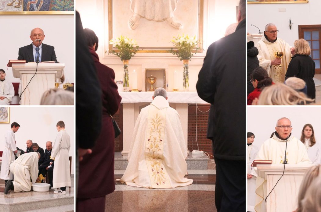 VELIKI ČETVRTAK Misa i Getsemanska ura u Župi svetoga Antuna Padovanskog u Čakovcu VELIKI ČETVRTAK Misa i Getsemanska ura u Župi svetoga Antuna Padovanskog u Čakovcu