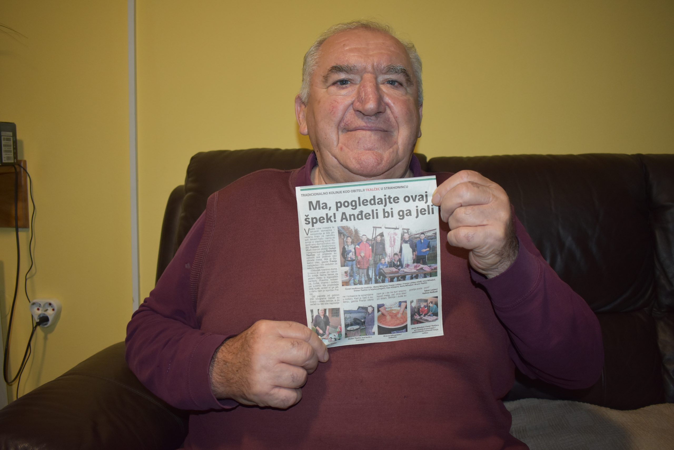 Kolinje Strahoninec obitelj Tkalčec