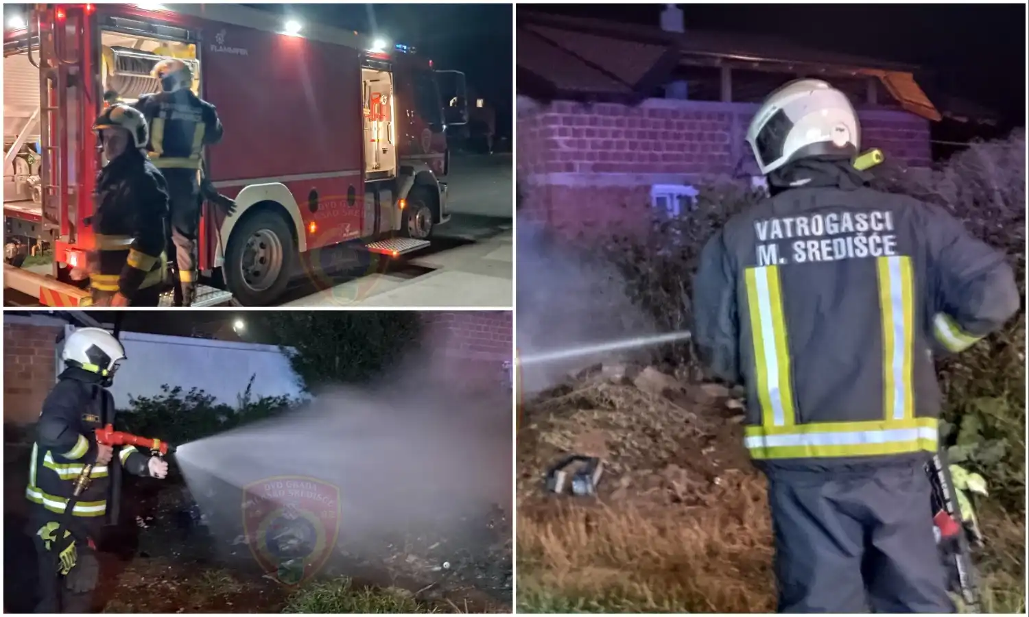 Vatrogasci Mursko Središće, požar smeća Sitnice (5) Vatrogasci Mursko Središće, požar smeća Sitnice (5)