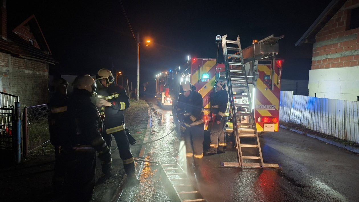 Vatrogasci Mursko Središće – požar vikendica sitnice (5)