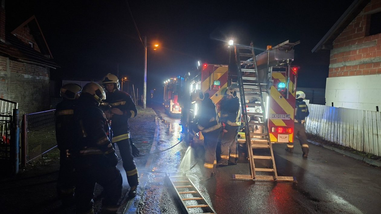 Vatrogasci Mursko Središće – požar vikendica sitnice (6)