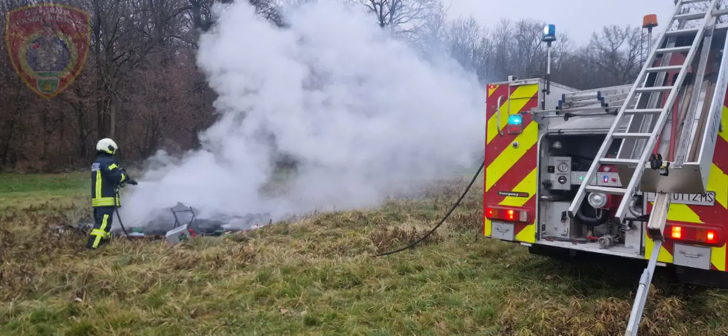 Vatrogasci Murskog Središća gasili požar na otvorenom u Štrukovcu (5)