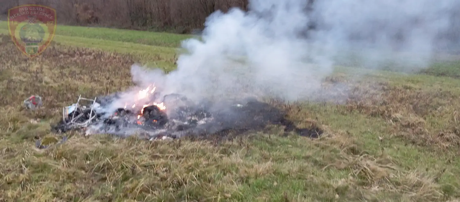 Vatrogasci Murskog Središća gasili požar na otvorenom u Štrukovcu (7)