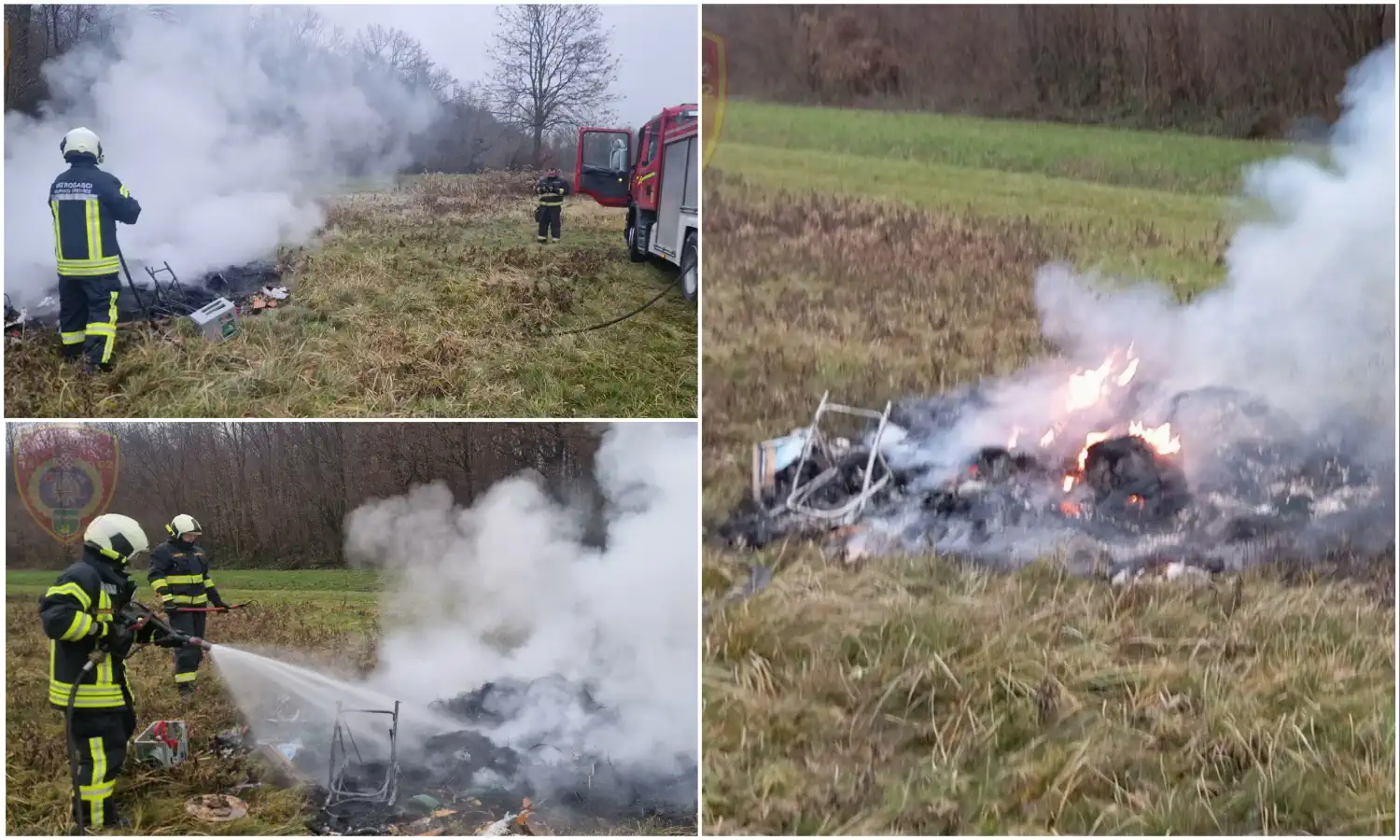 Vatrogasci Murskog Središća gasili požar na otvorenom u Štrukovcu (8)