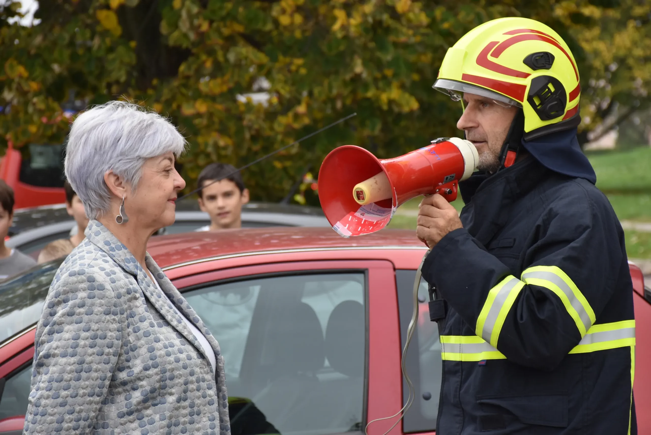 Vatrogasna vježba II. osnovna škola Čakovec 2024 (10)