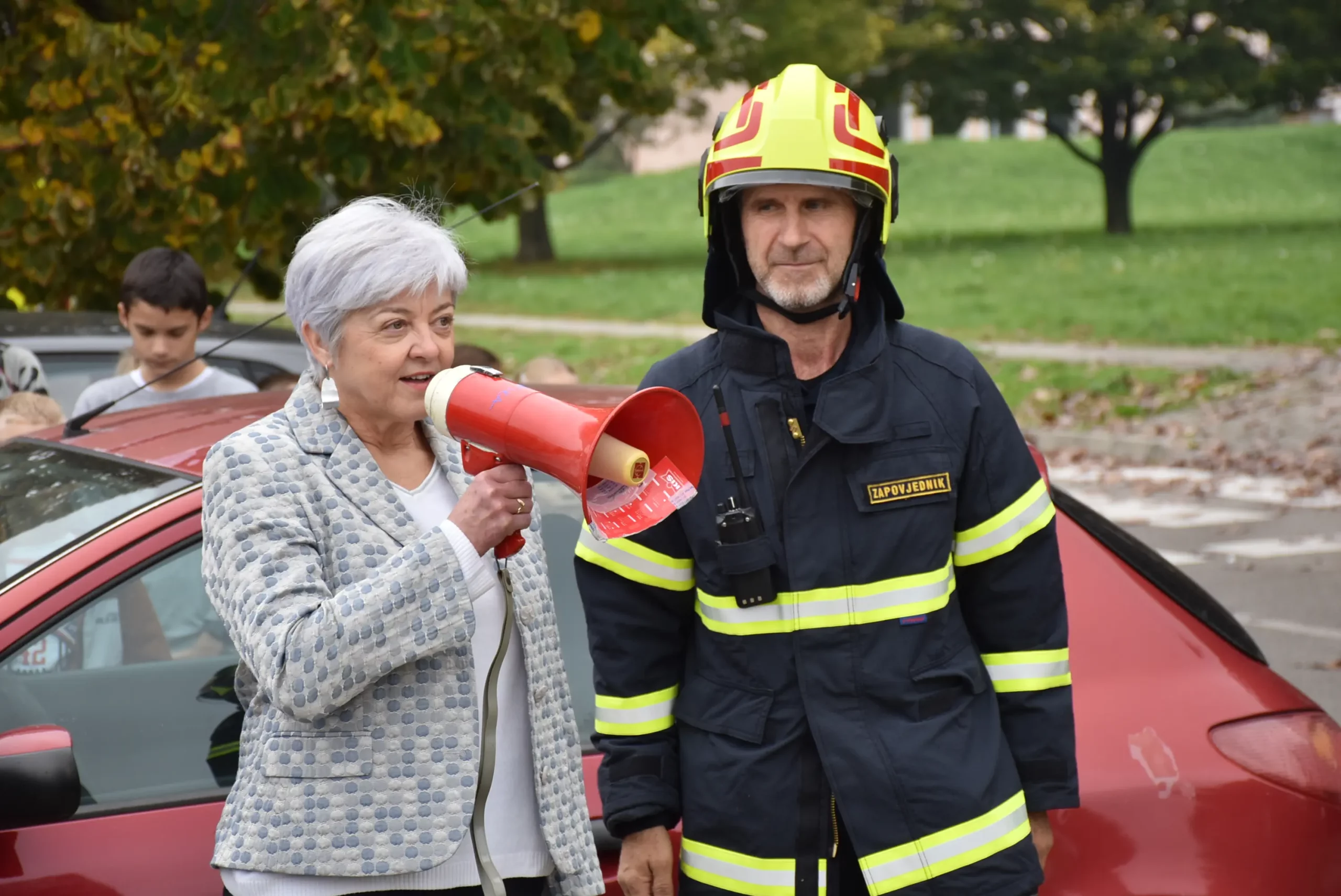 Vatrogasna vježba II. osnovna škola Čakovec 2024 (11)