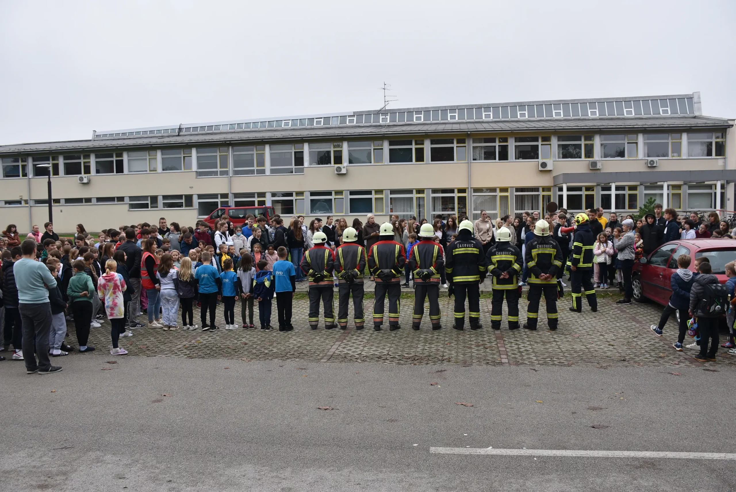 Vatrogasna vježba II. osnovna škola Čakovec 2024 (12)