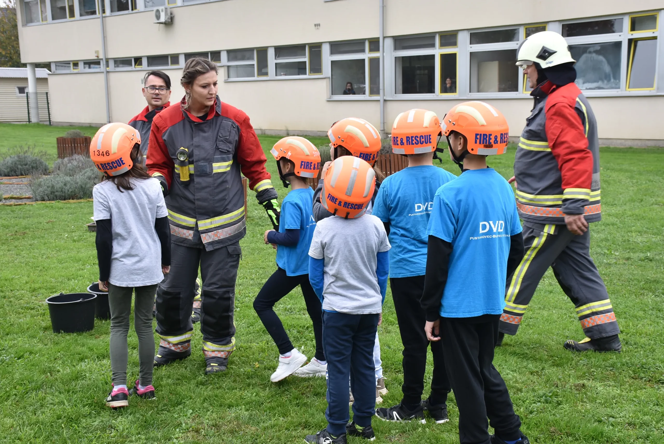Vatrogasna vježba II. osnovna škola Čakovec 2024 (15)