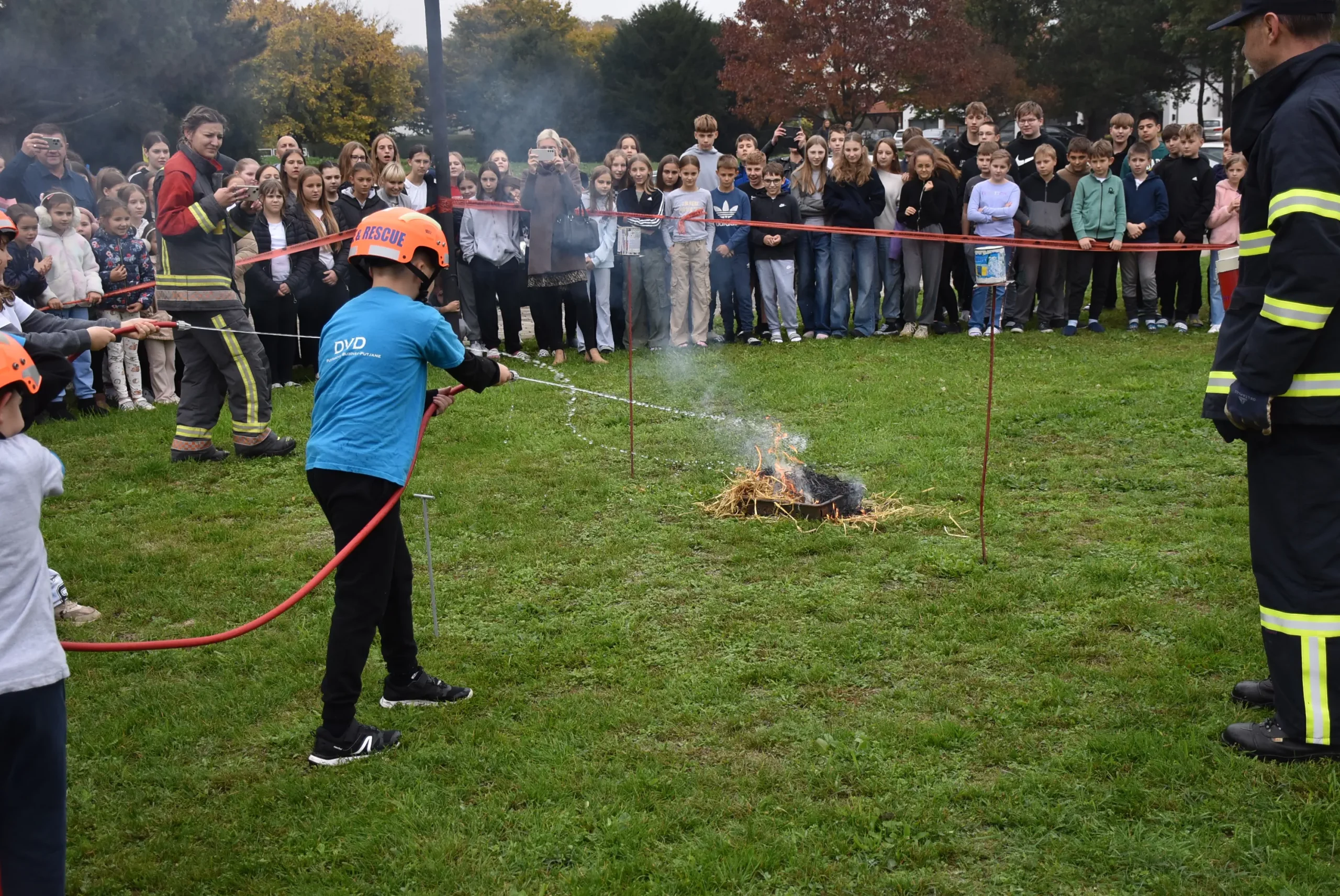 Vatrogasna vježba II. osnovna škola Čakovec 2024 (19)
