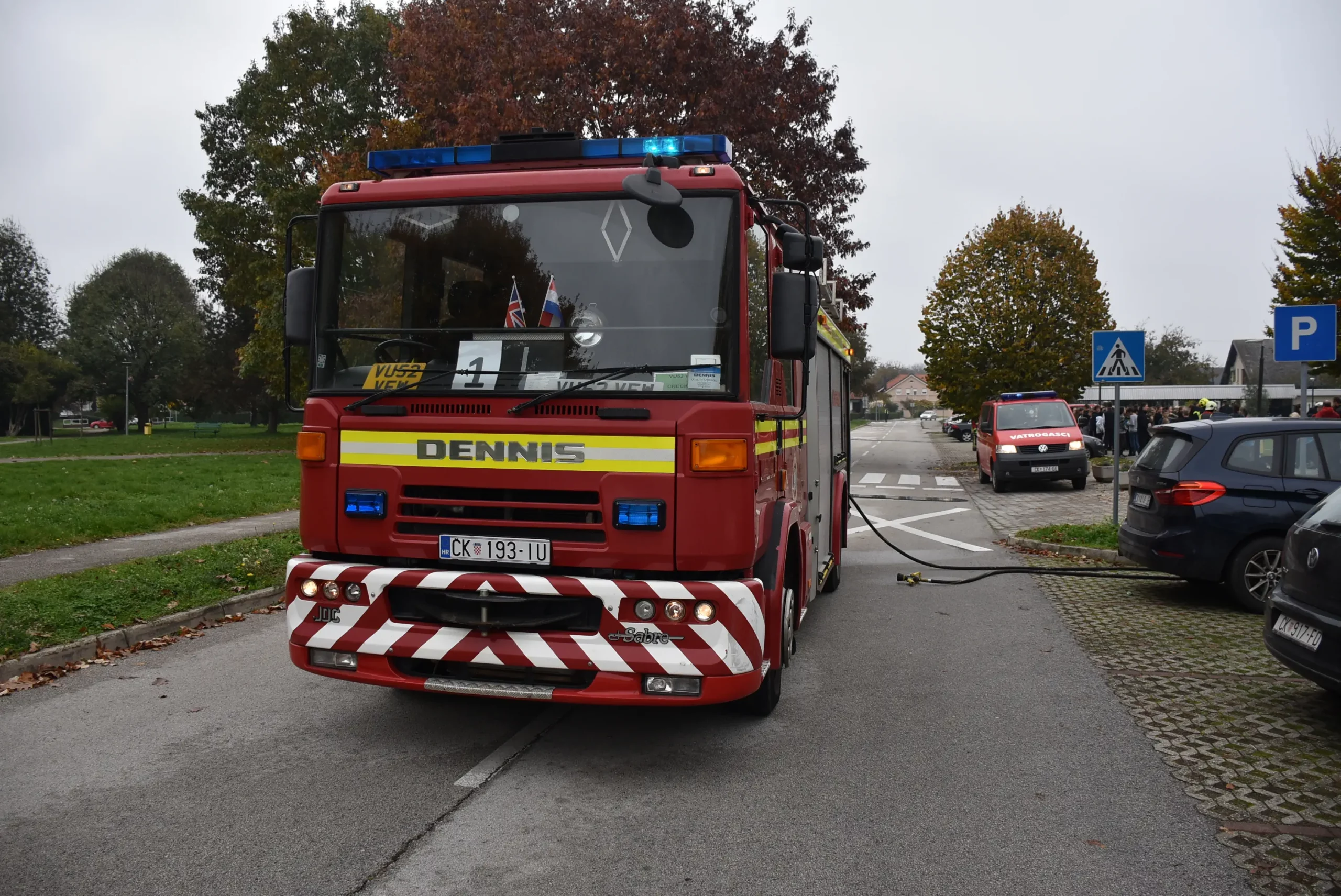 Vatrogasna vježba II. osnovna škola Čakovec 2024 (2)