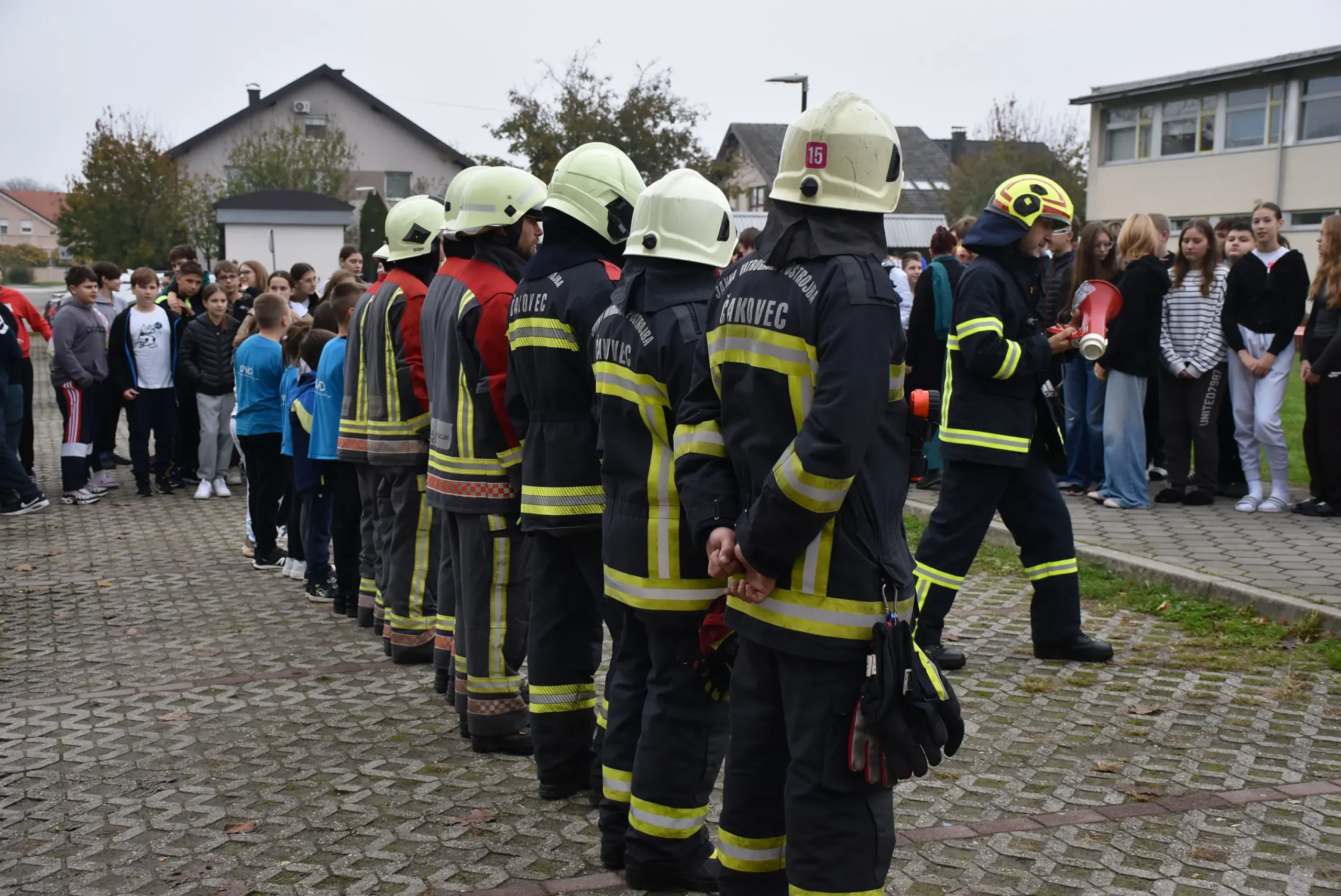 Vatrogasna vježba II. osnovna škola Čakovec 2024 (4)