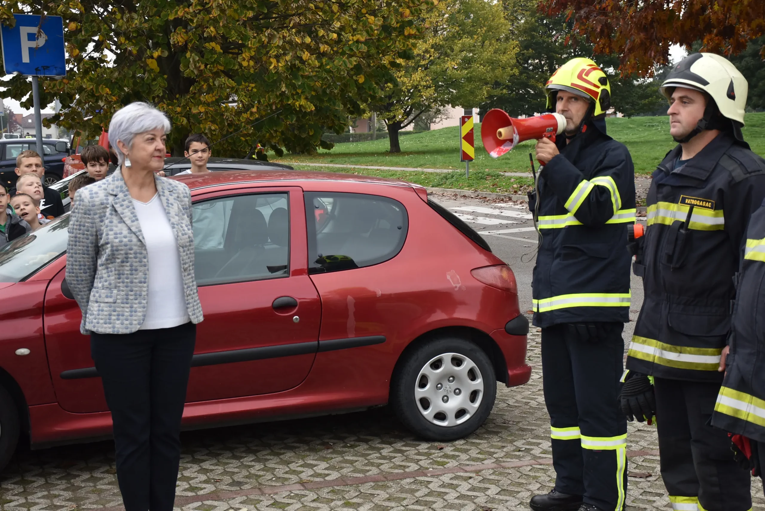 Vatrogasna vježba II. osnovna škola Čakovec 2024 (9)