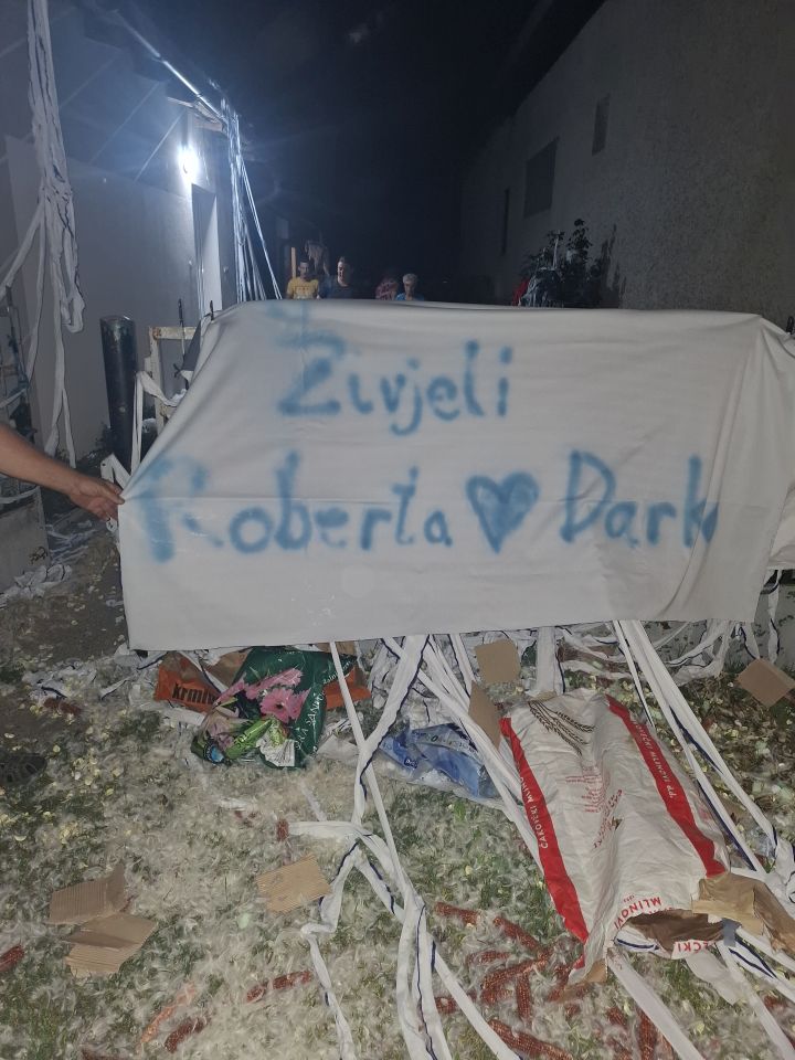 Veselo slavlje Roberte Sabol i Darka Juračića u Novom Selu Rok (2)