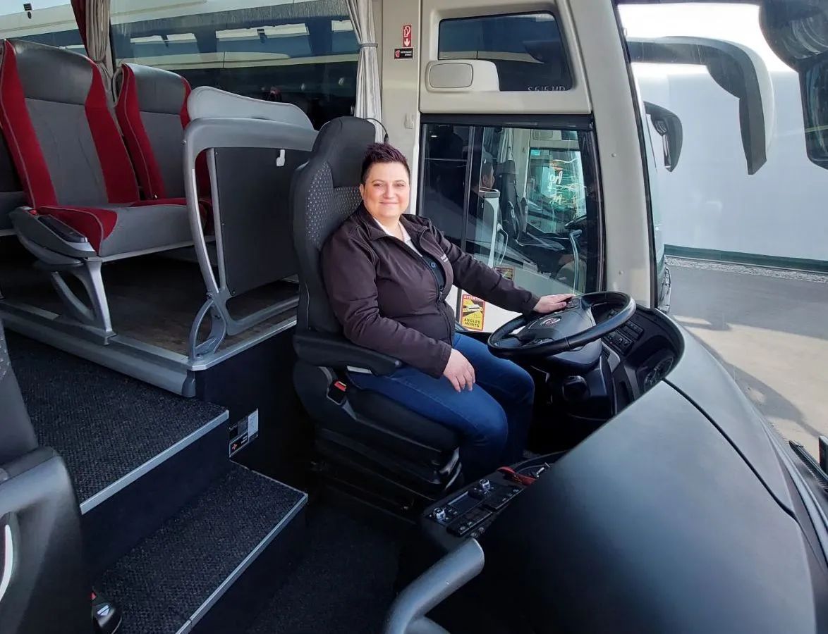 Vesna Sobočanec vozačica autobusa (3) Vesna Sobočanec vozačica autobusa (3)