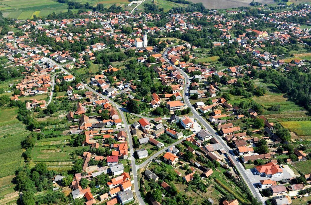 Donji Vidovec iz zraka Donji Vidovec iz zraka