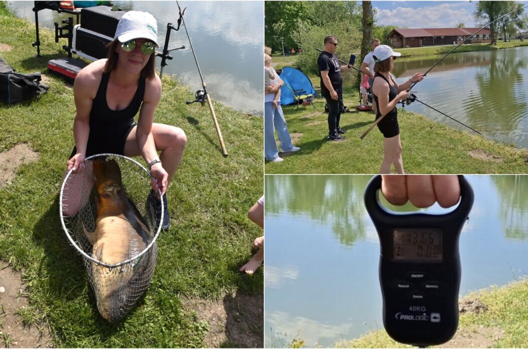 Viktorija Baksa, riba, ulov Viktorija Baksa, riba, ulov