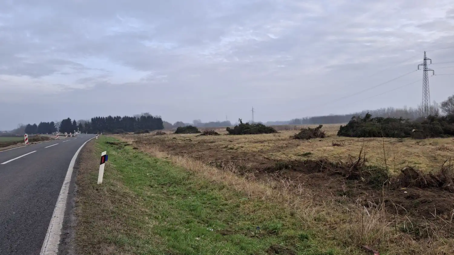 Vizura Draškovca se (opet) promijenila – u dva dana nestao drvored na ulazu u naselje (1) Vizura Draškovca se (opet) promijenila – u dva dana nestao drvored na ulazu u naselje (1)