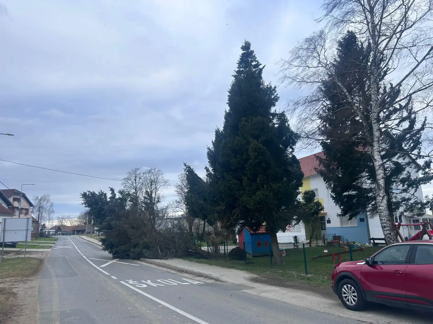 Vjetar u Sivici srušio drvo (1) Vjetar u Sivici srušio drvo (1)