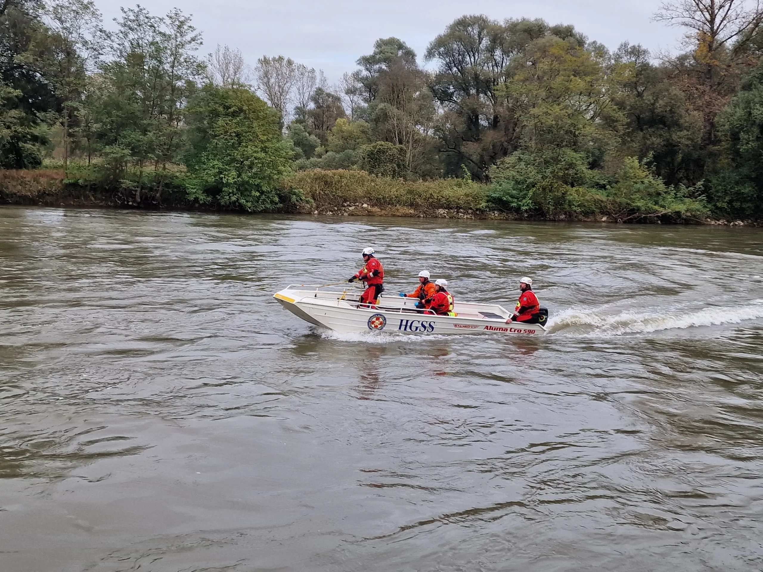 Vježba Poplava 2024. skela Fusek (11)