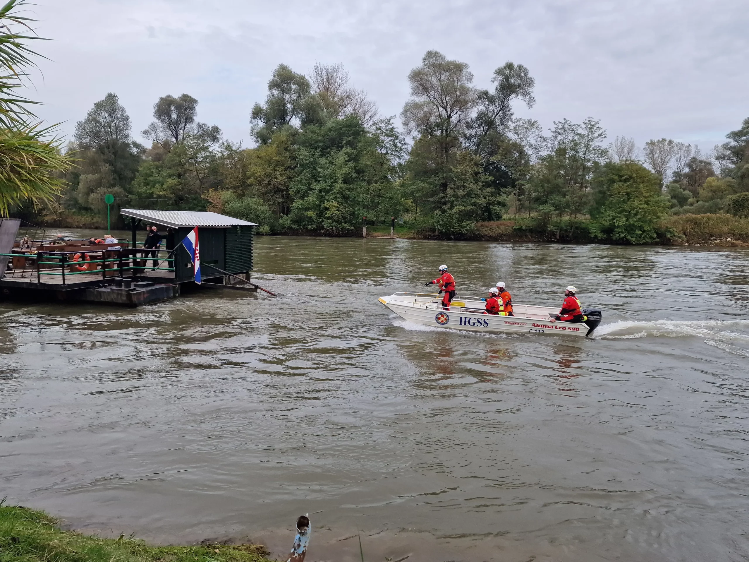 Vježba Poplava 2024. skela Fusek (12)