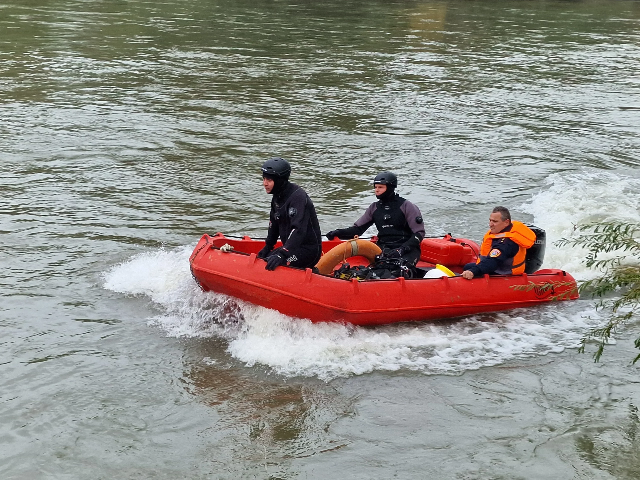 Vježba Poplava 2024. skela Fusek (17)