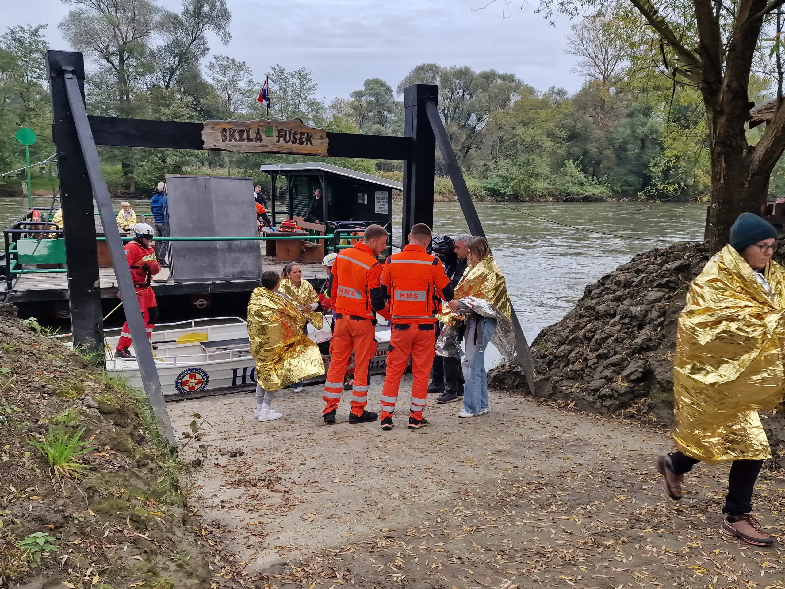Vježba Poplava 2024. skela Fusek (24)