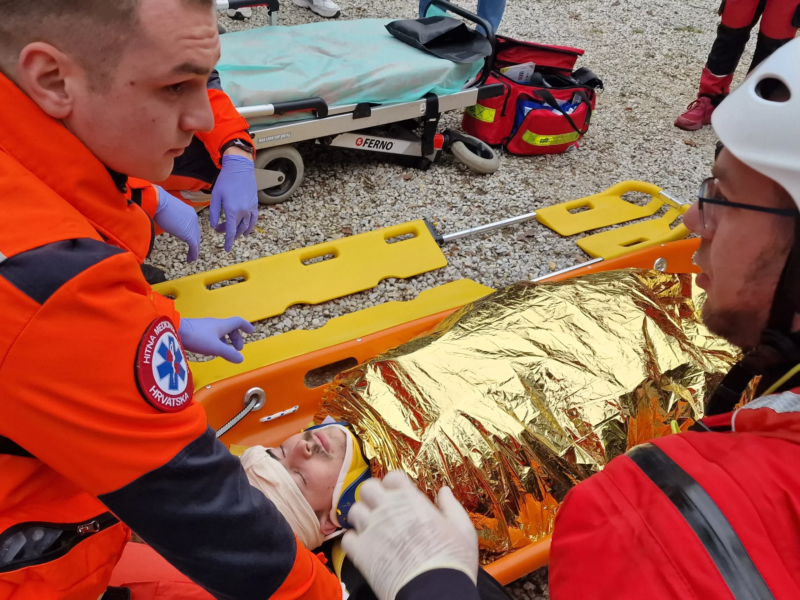 Vježba Poplava 2024. skela Fusek (31)