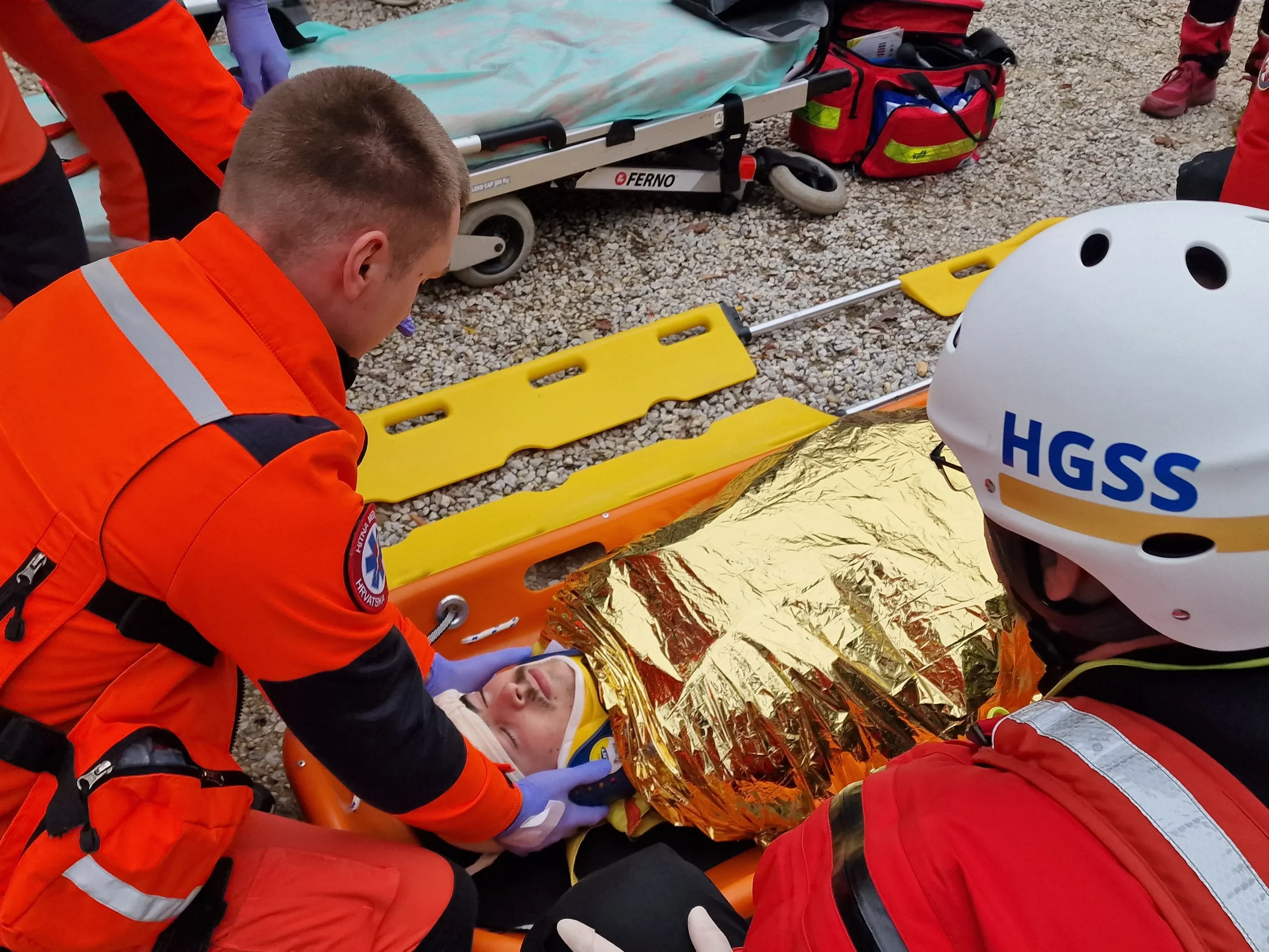 Vježba Poplava 2024. skela Fusek (33)