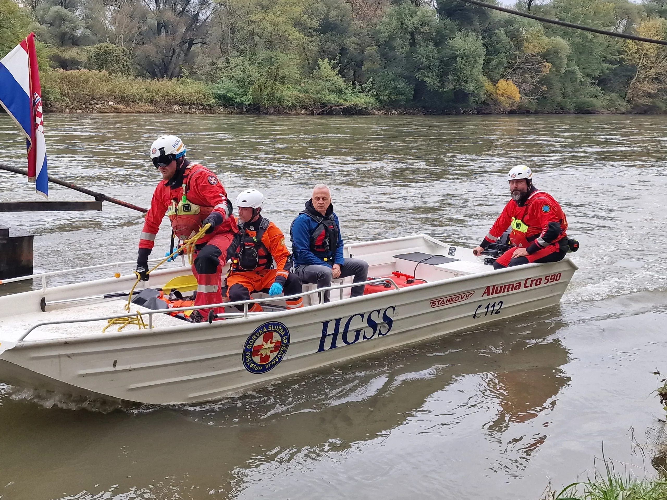 Vježba Poplava 2024. skela Fusek (39)