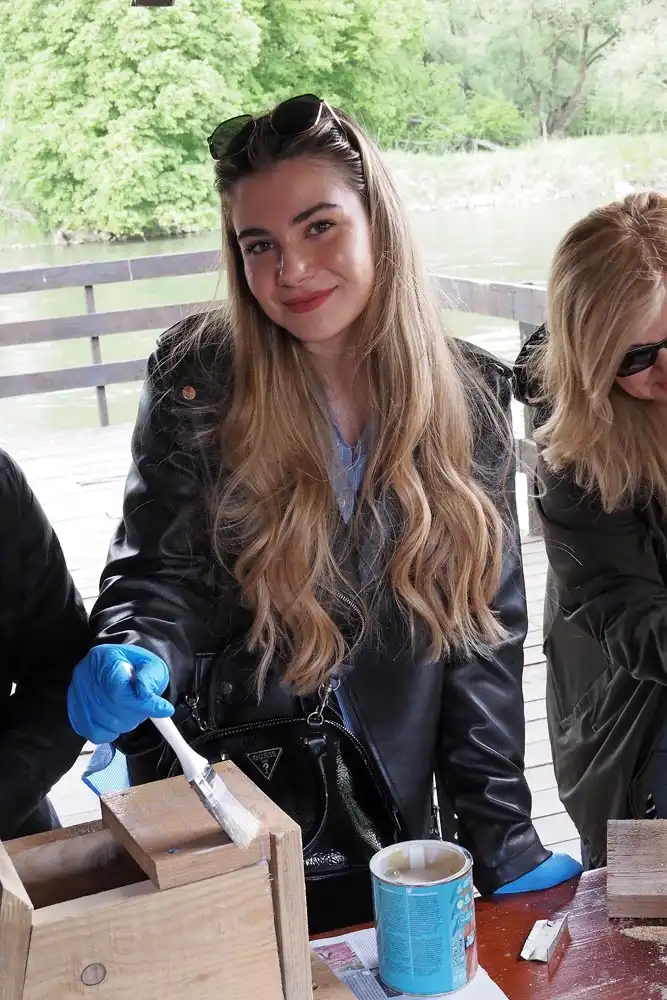 Volonteri Mlin na Muri- miss Medjimurja Luna Marija novak