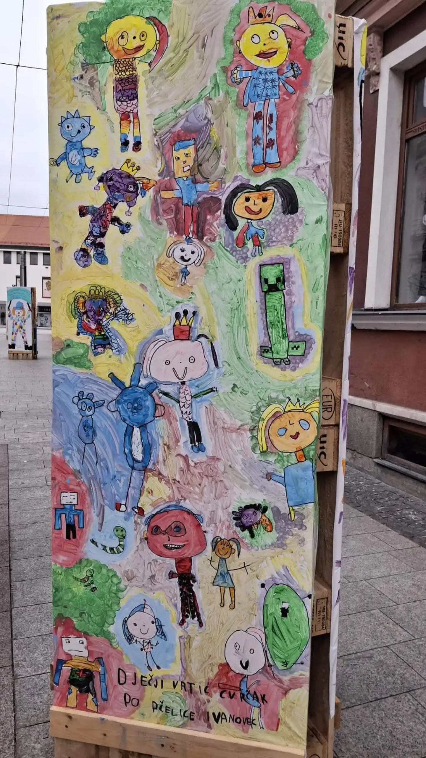 Vrtićarci ukrasili Strossmayerovu ulicu uoči Međimurskog fašnika (3)