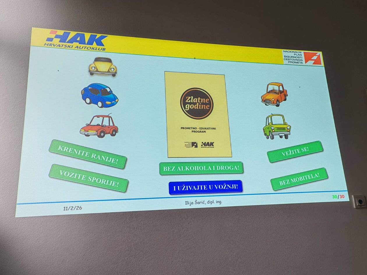 ZLATNE GODINE Udruga umirovljenika Čakovec – prometna radionica (2)