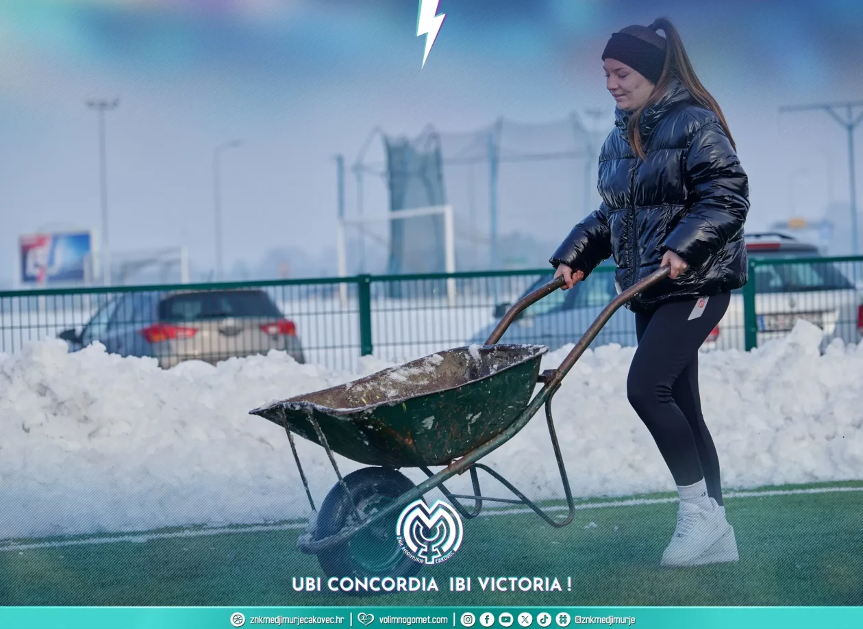 ŽNK Međimurje-Čakovec čišćenje terena (2)