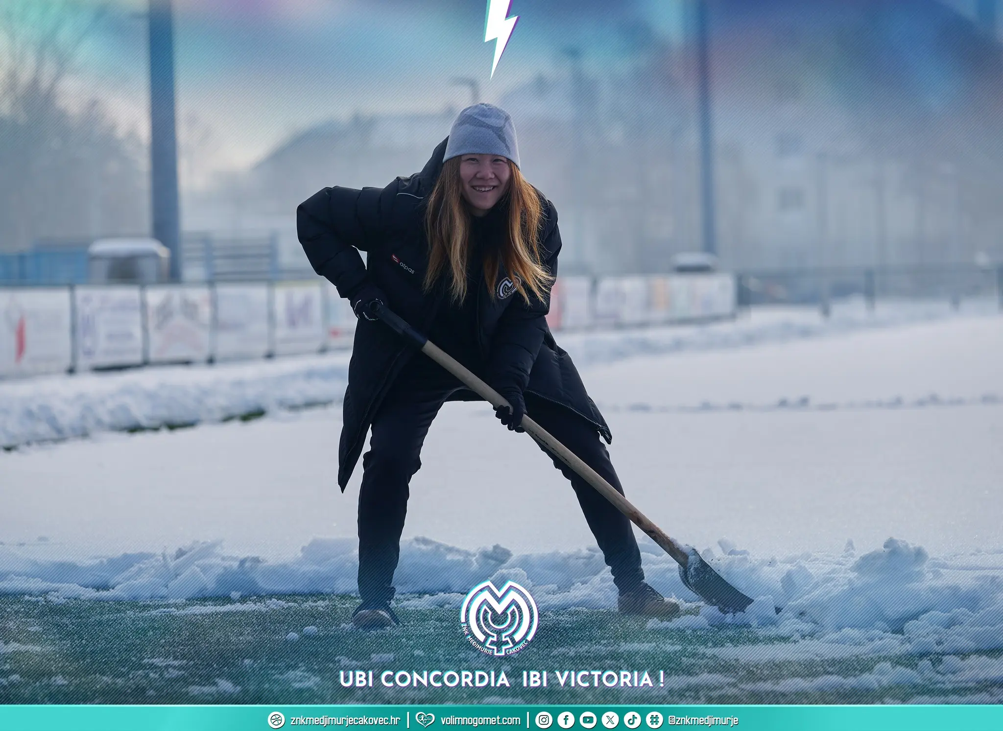 ŽNK Međimurje-Čakovec čišćenje terena (3)