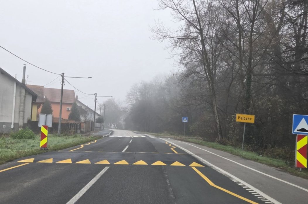 ŽUPANIJSKA UPRAVA ZA CESTE Završena rekonstrukcija ŽC 2023 u Palovcu, izgrađena i nova pješačko-biciklistička staza (2)