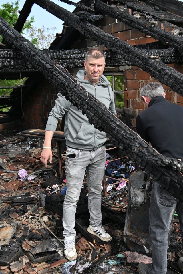 Zasadbreg, požar krovište – obitelj Šafarić (4)