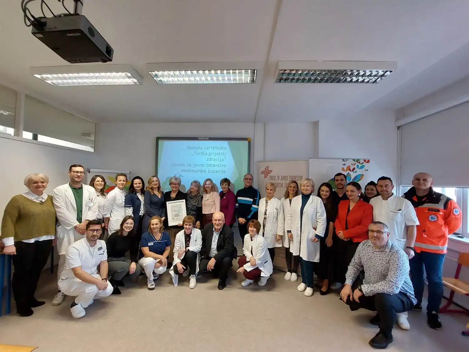 Zavod za javno zdravstvo MŽ prva zdravstvena ustanova u Hrvatskoj certificirana kao Tvrtka prijatelj zdravlja (6) Zavod za javno zdravstvo MŽ prva zdravstvena ustanova u Hrvatskoj certificirana kao Tvrtka prijatelj zdravlja (6)