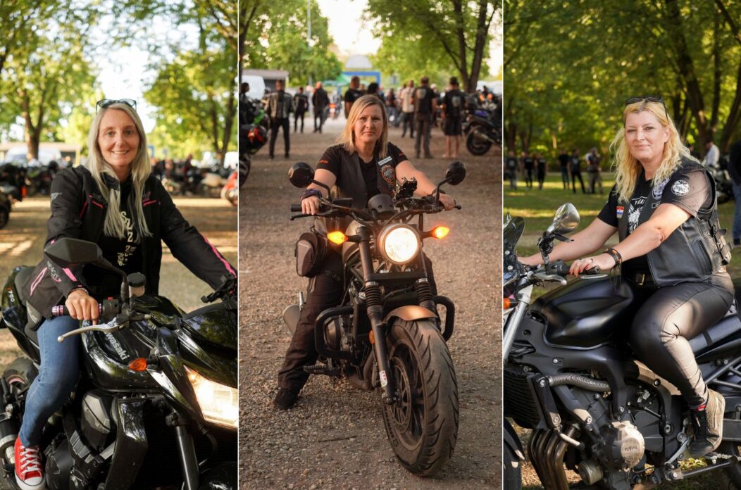 Žene bajkerice: Martina, Ivanka i Maša