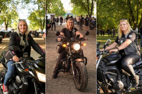 Žene bajkerice: Martina, Ivanka i Maša